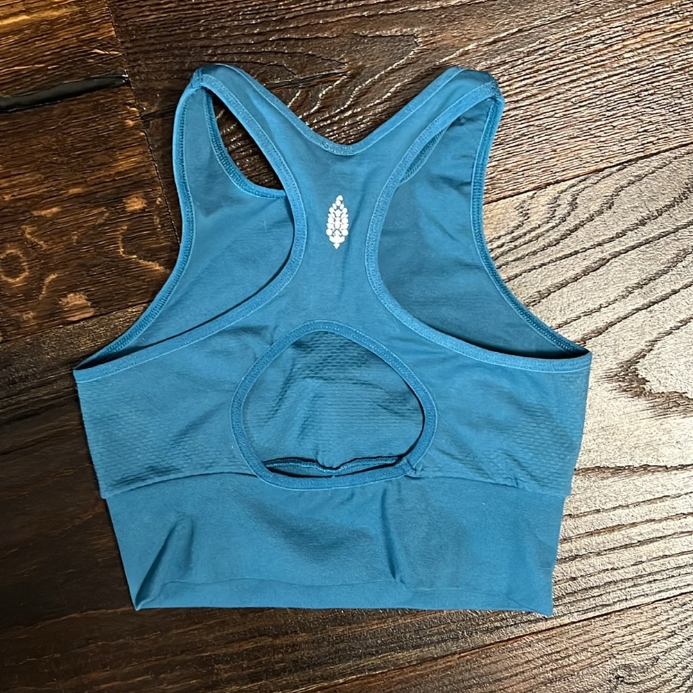 FP Movement Every Single Time Bra in Blue Teal - Picture 9 of 9